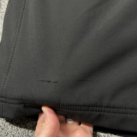 Levis Jacket Mens L Black Hooded Fleece Lined Insulated Winter Coat - Picture 9 of 15